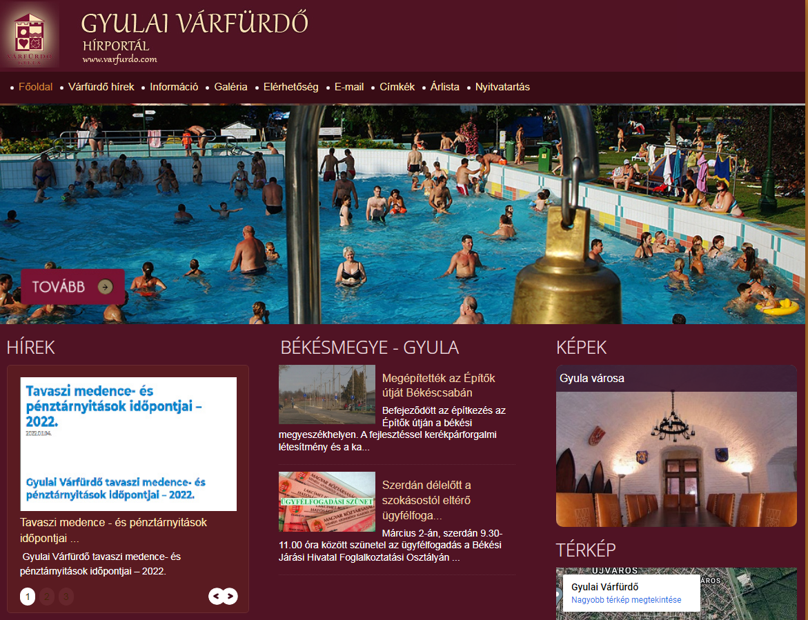 Társmédia portálok/Gyulai Várfürdő
