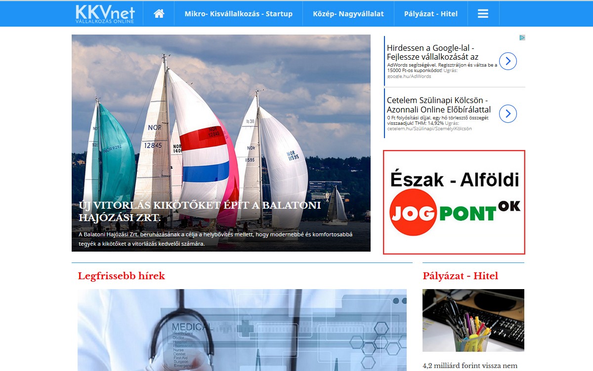 Szakportálok és adatbázisok/KKVnet Vállalkozás Online